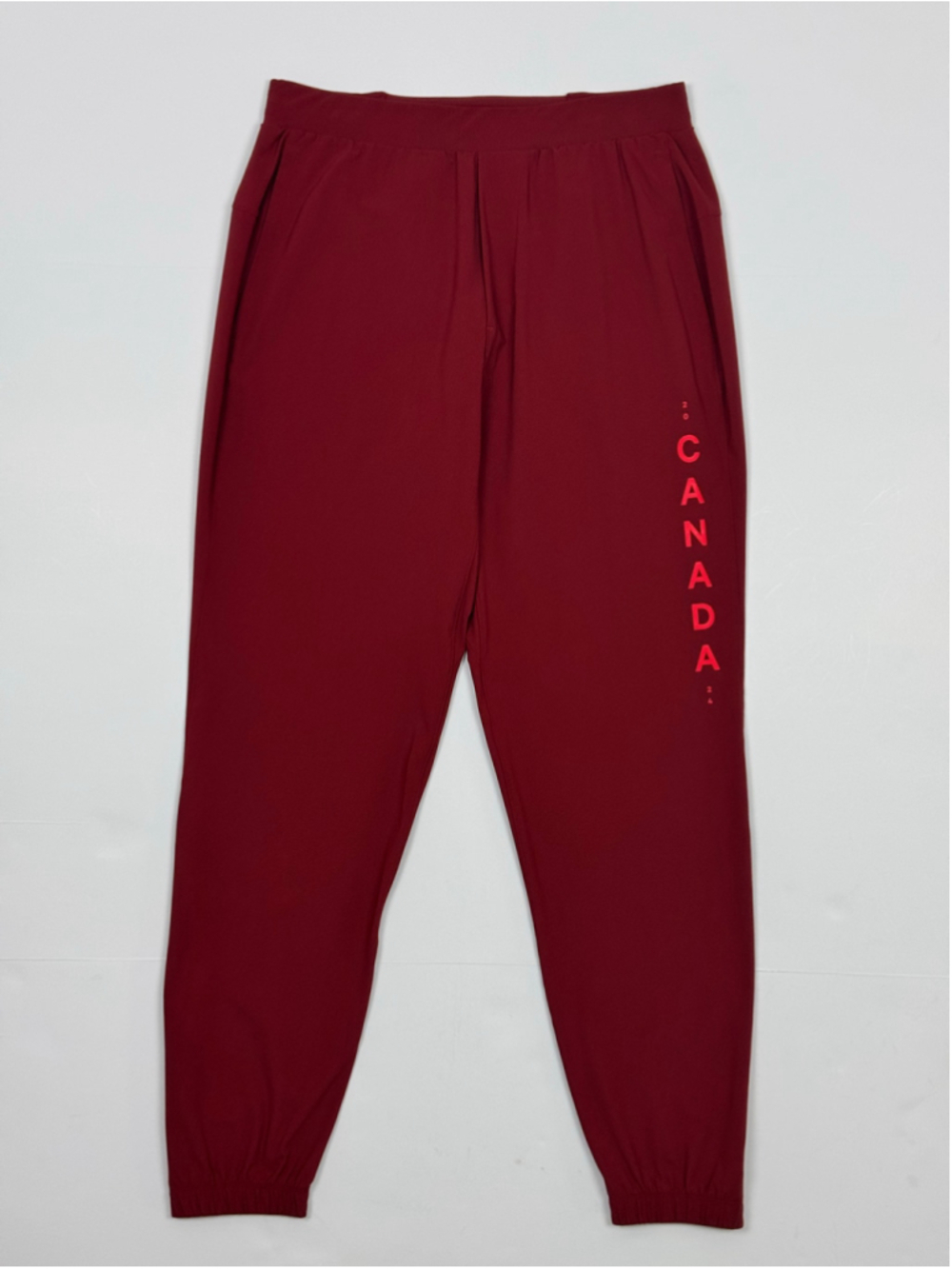 Lululemon Team Canada 2024 Paris Olympics Red Joggers Size Medium